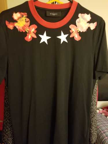 Givenchy Red Floral star shirts