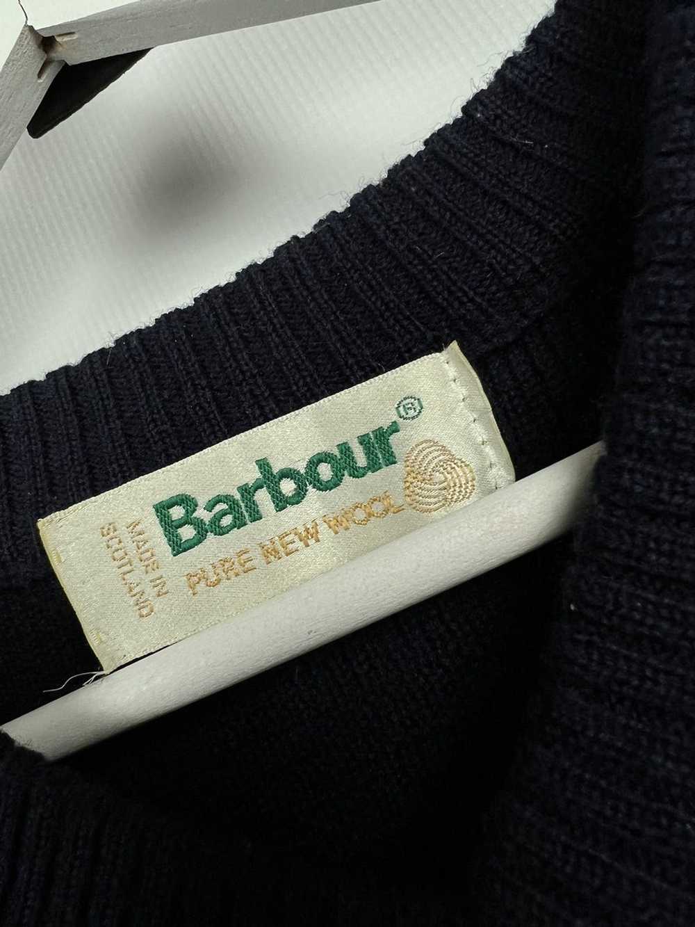 Barbour × Streetwear × Vintage WOOL SWEATER BARBO… - image 3
