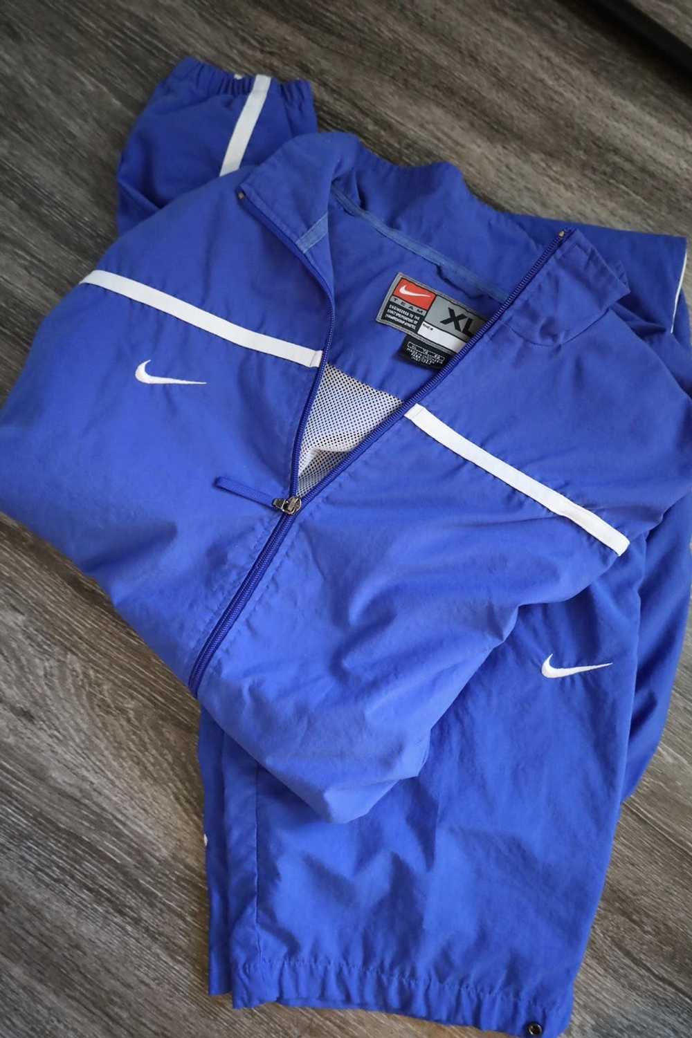 Nike Nike blue tracksuit jacket - image 4