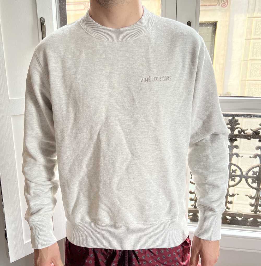 Aime Leon Dore Tonal Logo Crewneck Sweatshirt - image 1