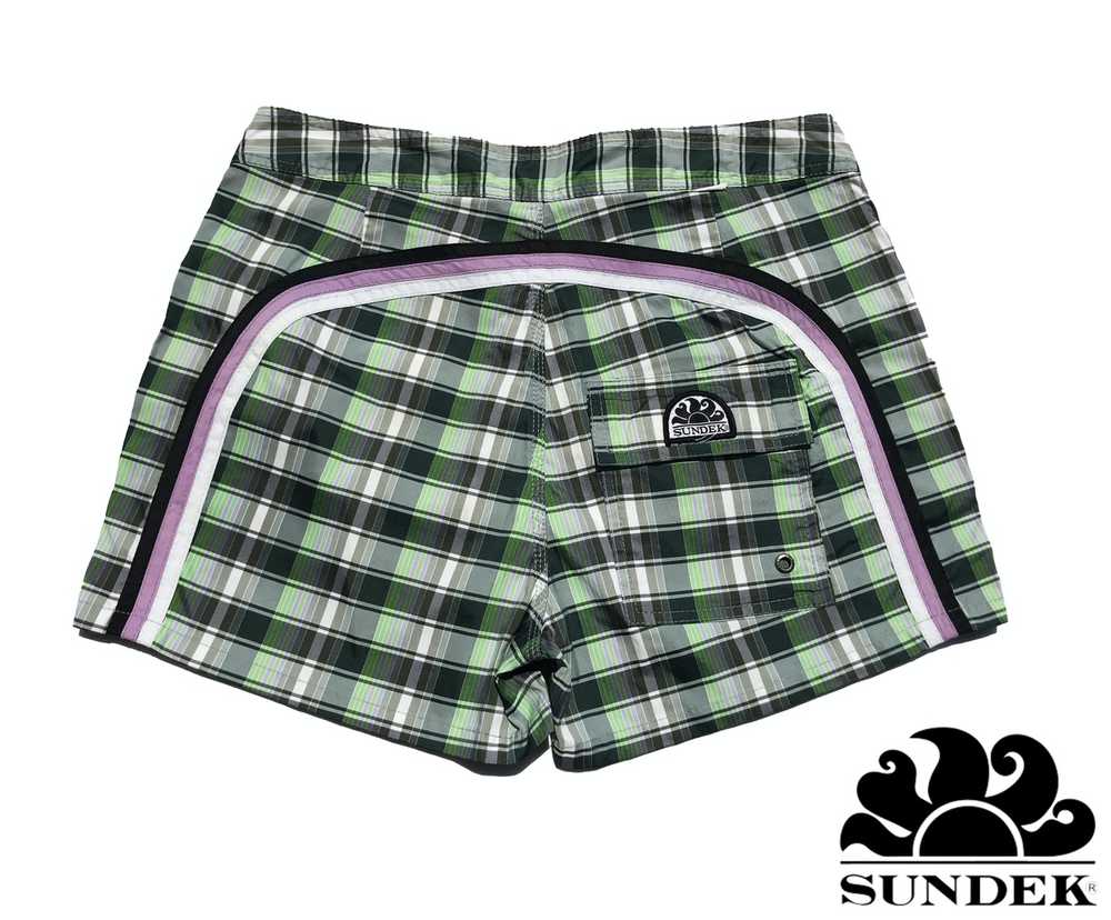 Sundek Nova Check SUNDEK 30 Beach Shorts Trunks S… - image 10
