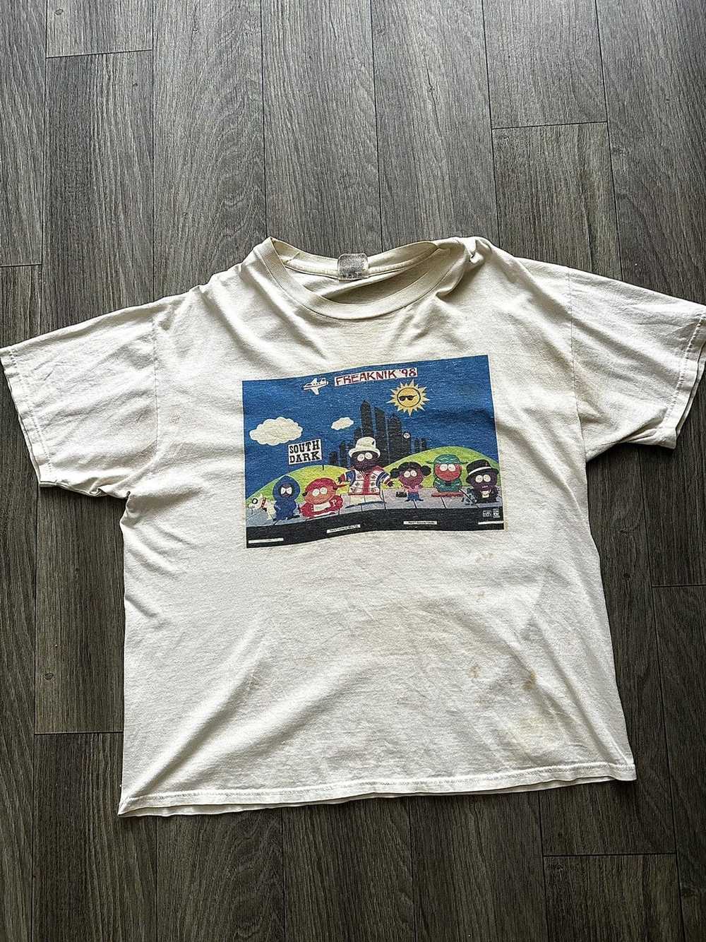 Vintage RARE Atlanta 1998 Freaknik “South Dark” T… - image 1