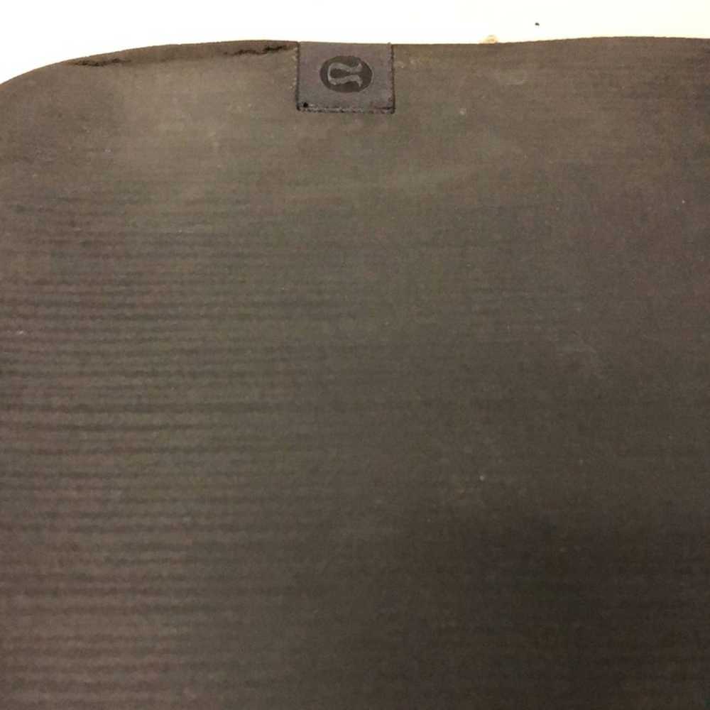 Vintage Lululemon athletica black yoga mat 72” x … - image 3