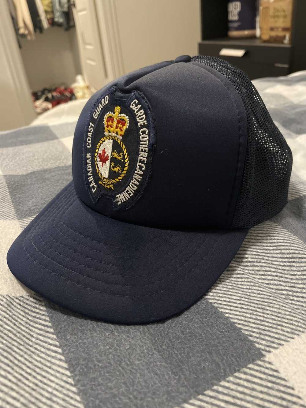 Canada Canadian Coast Guard Vintage Trucker Hat - image 1