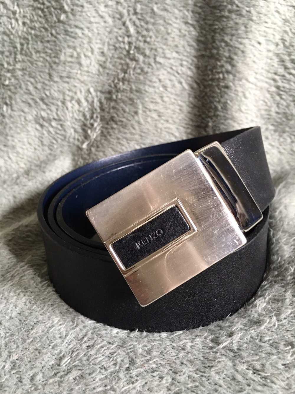 Kenzo × Luxury KENZO Paris Black France Leather B… - image 1