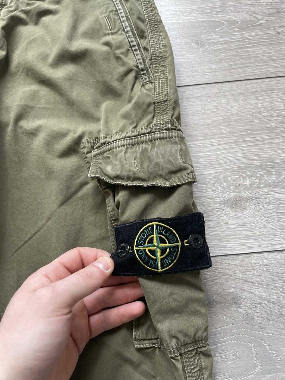 Stone Island Stone Island Khaki Green Cargo Cotto… - image 3