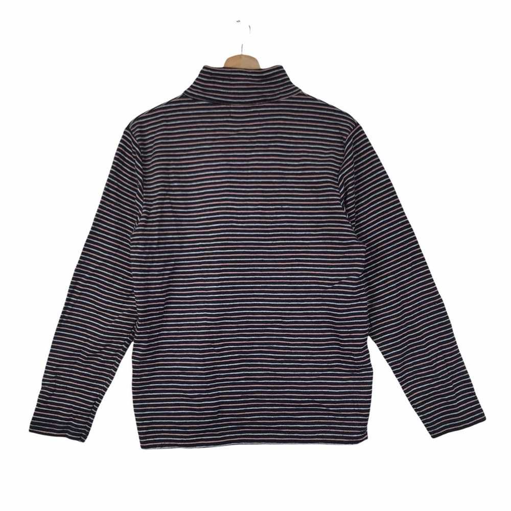 Kangol Vtg KANGOL SPORTS UK Striped Sweater Sweat… - image 2