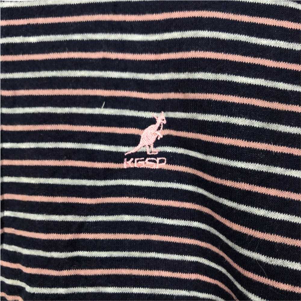 Kangol Vtg KANGOL SPORTS UK Striped Sweater Sweat… - image 5
