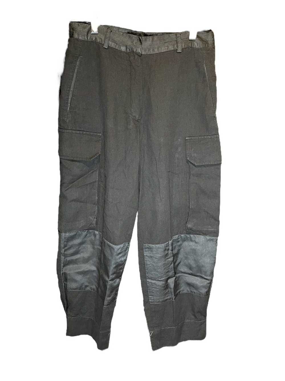 Haider Ackermann Coated Leather Trousers