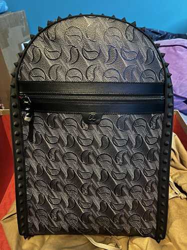 Christian Louboutin Black Backparis Backpack