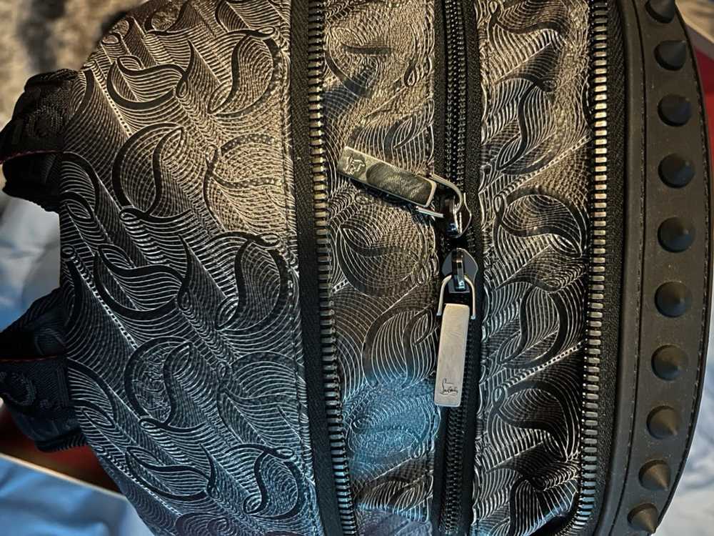 Christian Louboutin Black Backparis Backpack - image 6