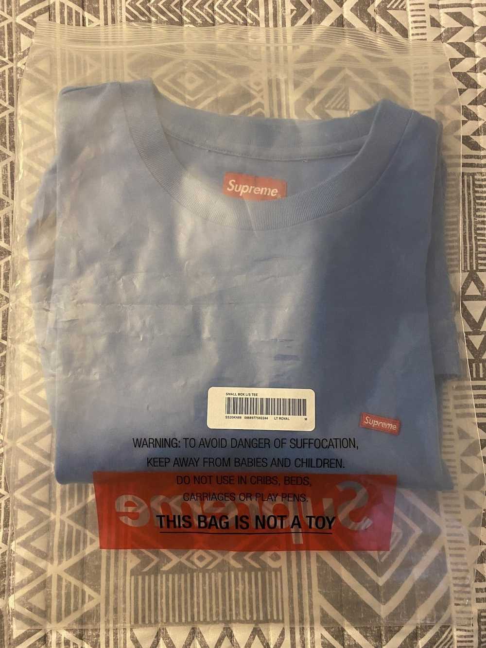 Supreme Supreme Small Box L/S Longsleeve Tee Ligh… - image 10