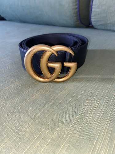 Gucci Gucci Large GG Logo Belt