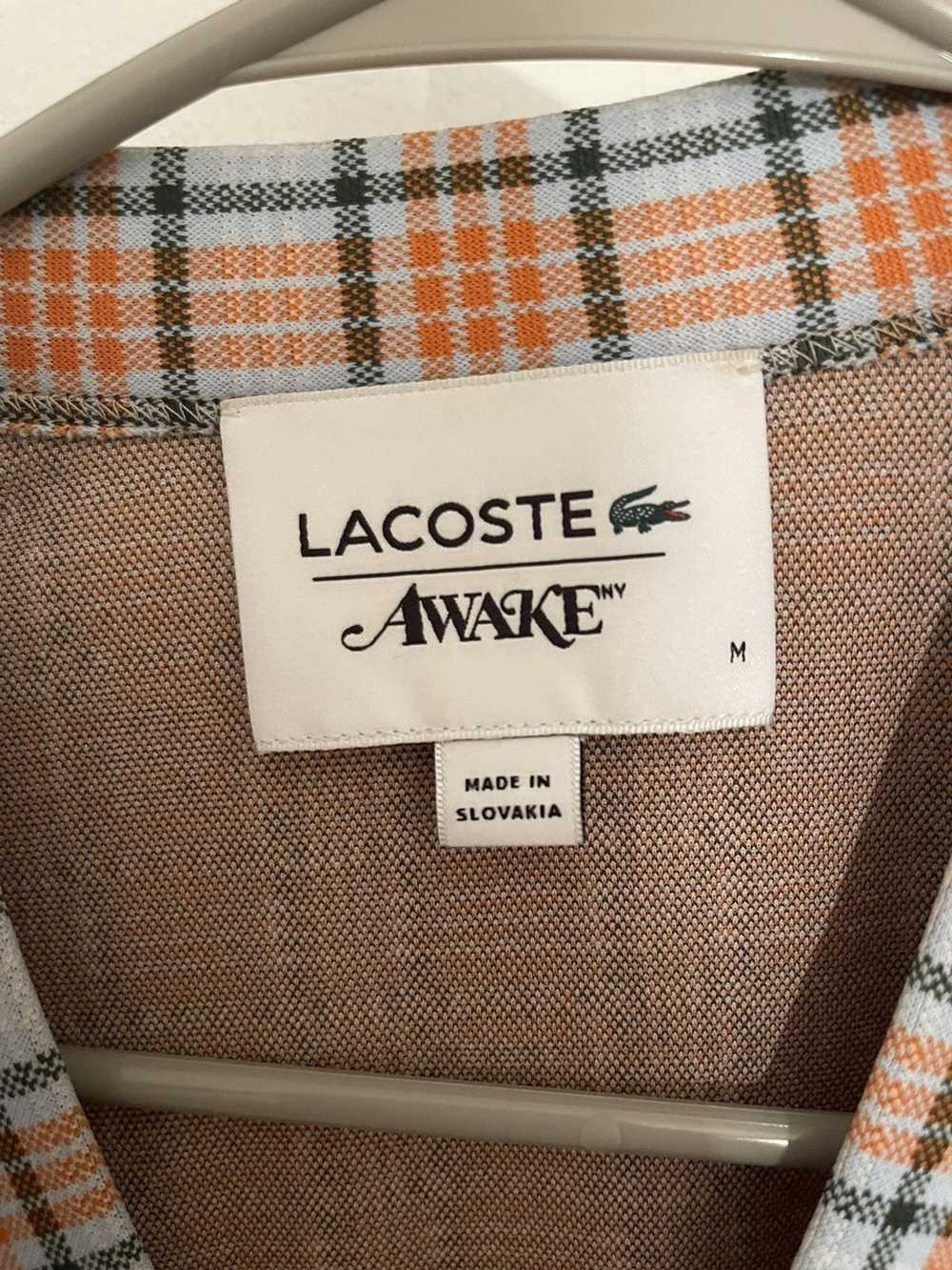 Awake × Lacoste Awake x Lacoste plaid cardigan - image 2