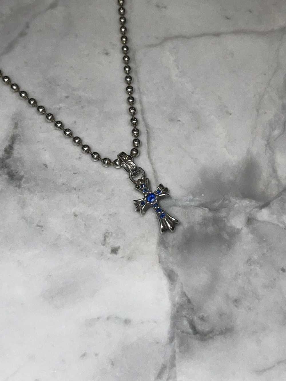 Chrome hearts discount sapphire cross