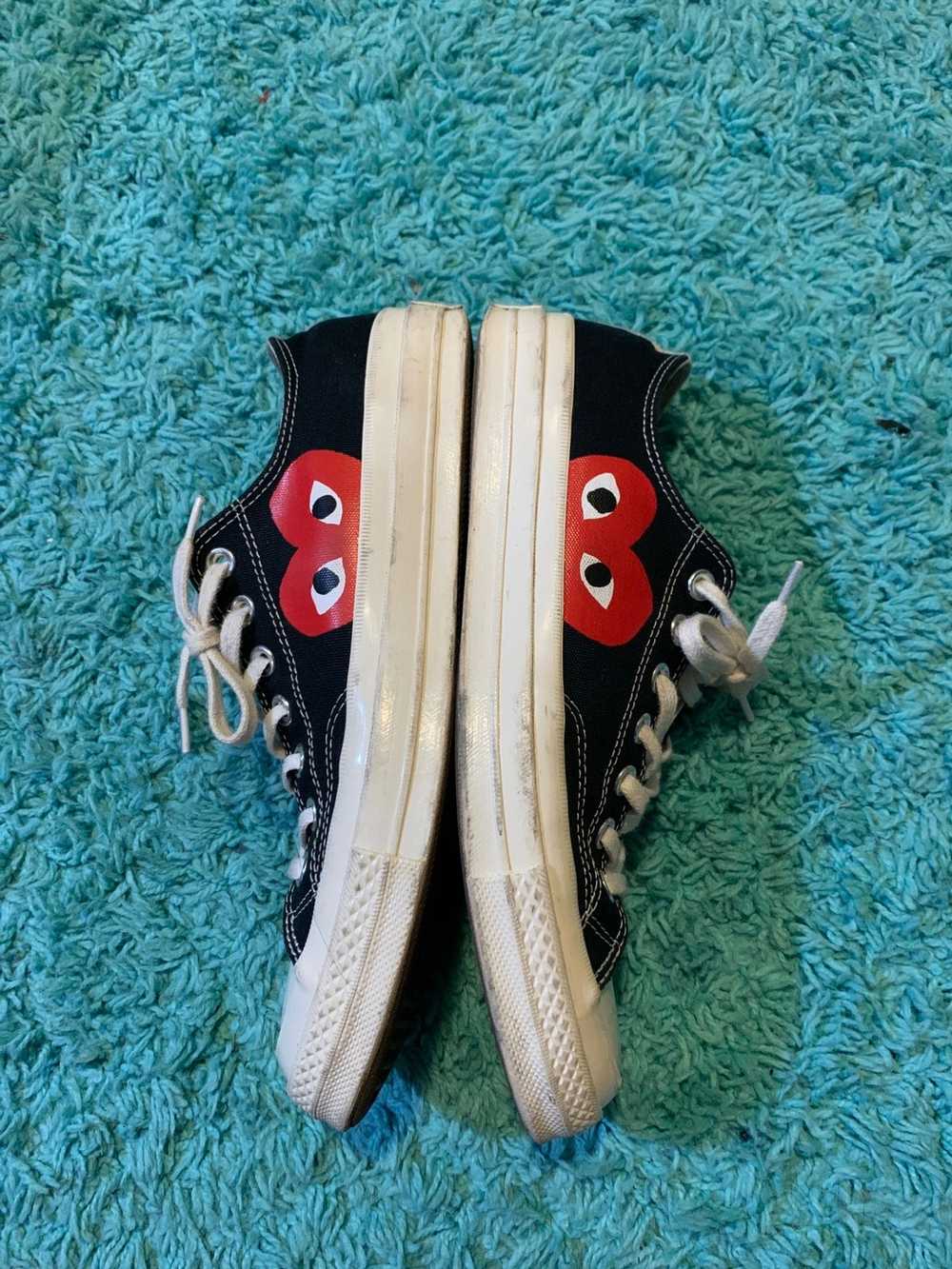 Converse Comme des Garcons Play x Chuck 70 Low Bl… - image 4