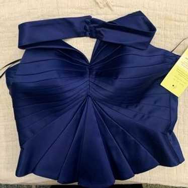 New Js Collection Halter Top W/Built In Molded Br… - image 1