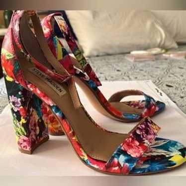 Steve madden floral heels - Gem