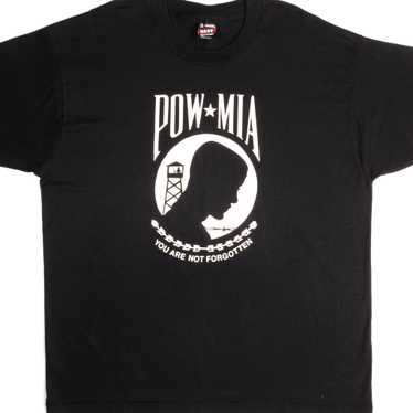 VINTAGE POW MIA TEE SHIRT SIZE XL MADE IN USA - image 1