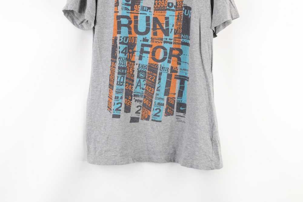 Nike × Vintage Nike Slim Fit Spell Out Run For It… - image 3