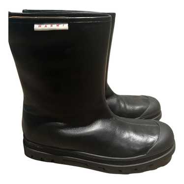 Marni Leather biker boots - image 1
