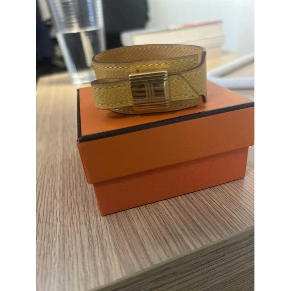 Hermès Leather bracelet - image 3