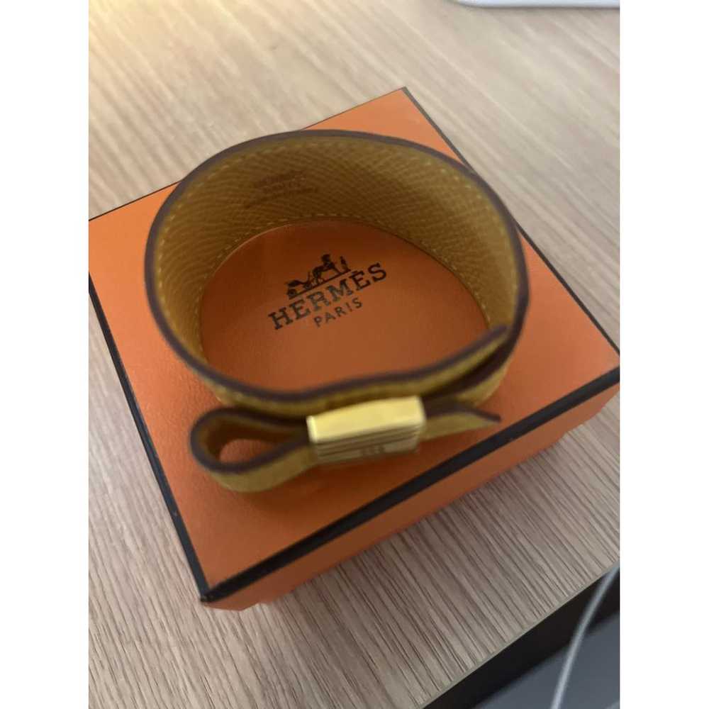 Hermès Leather bracelet - image 4