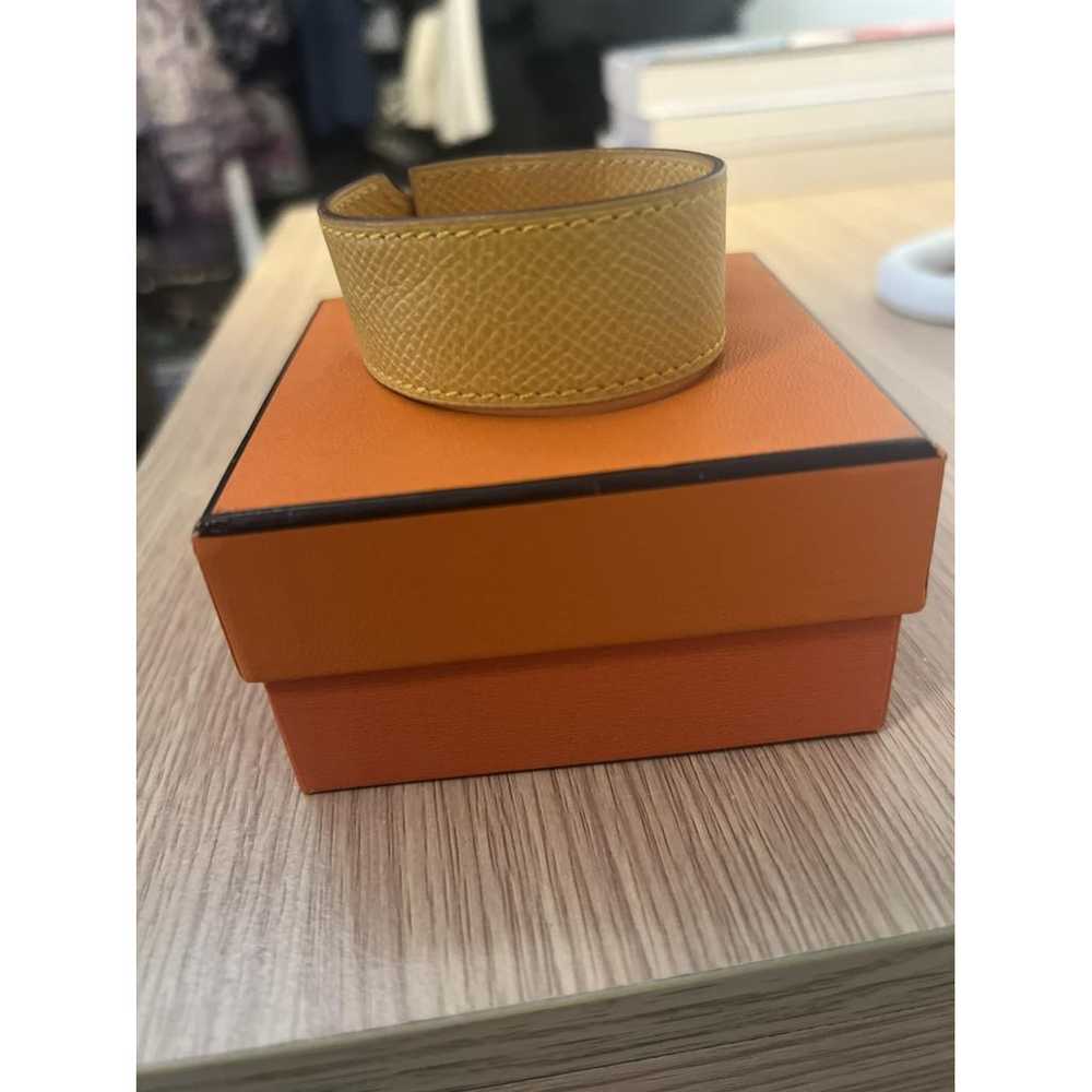 Hermès Leather bracelet - image 6