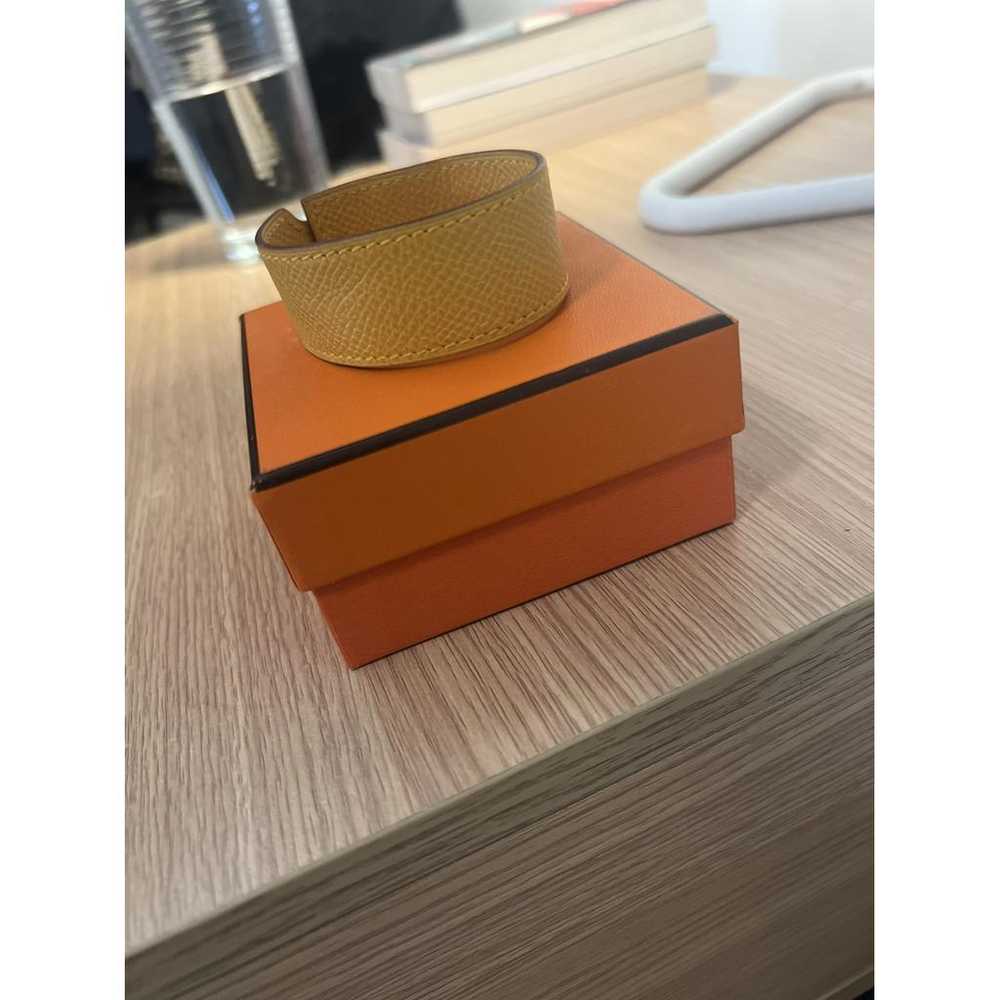 Hermès Leather bracelet - image 7