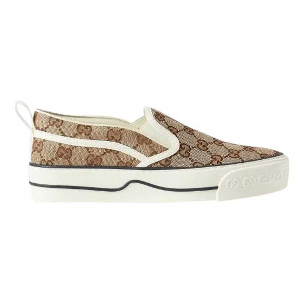 Gucci Tennis 1977 leather trainers - image 1