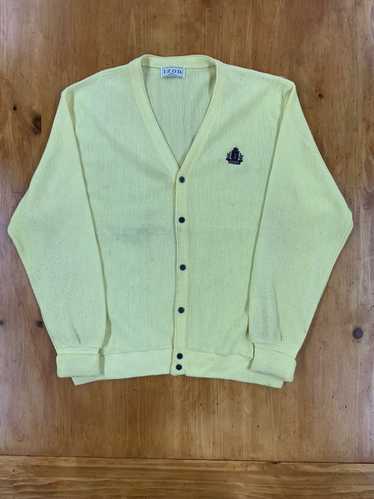 Cardigan × Vintage Vintage Izod Embroidered Crest 