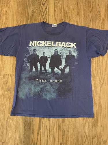 Band Tees × Vintage Y2K 2009 Nickelback Tour “Dark