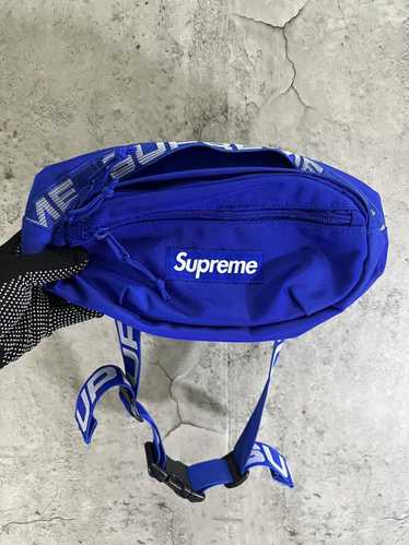 Supreme 🎱🎱 NWT Supreme SS18 black fanny pack cross-body waistbag