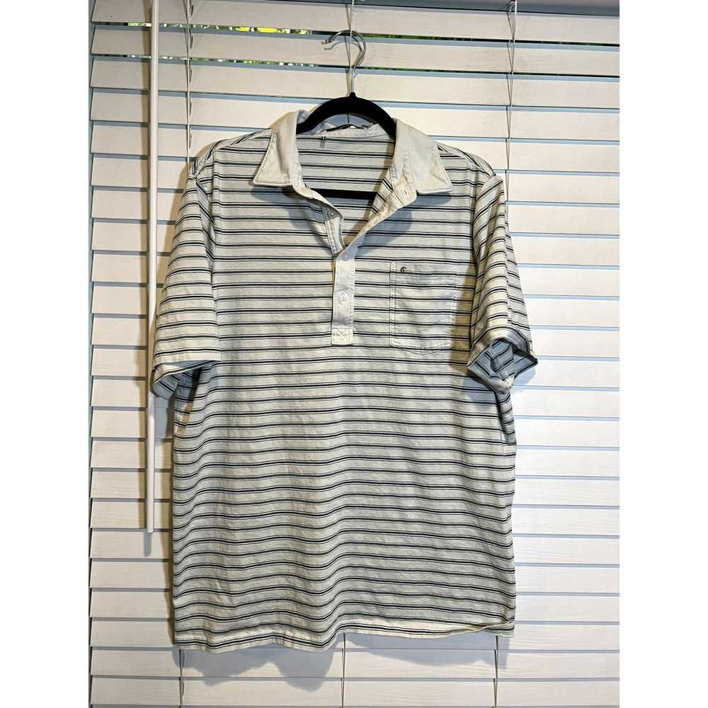 Criquet Criquet Mens Striped Polo Shirt - Size XL - image 1