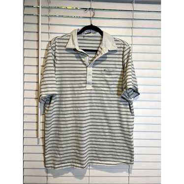 Criquet Criquet Mens Striped Polo Shirt - Size XL
