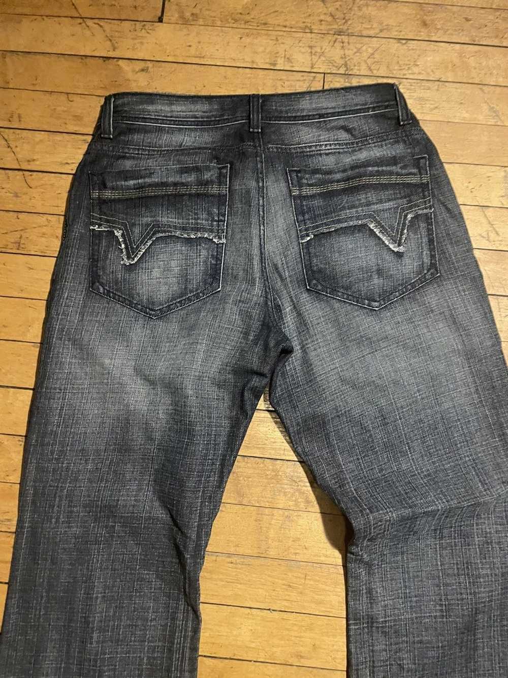 Streetwear low rise boot cut jeans - image 1