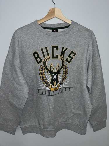 NBA × Streetwear × Vintage NBA Milwaukee Bucks Cre