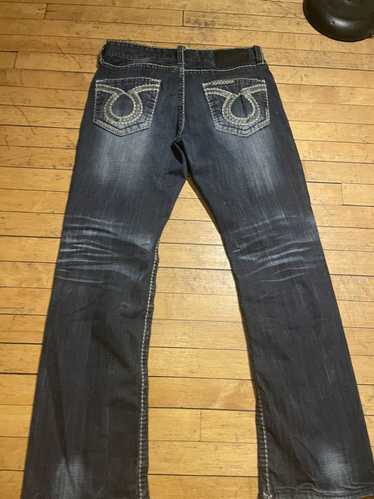 Streetwear × Vintage buckle brand jeans - image 1