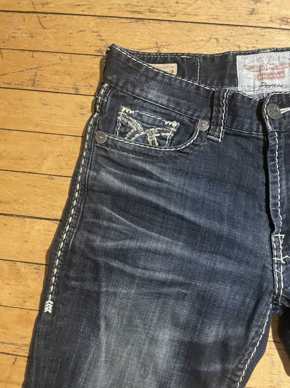 Streetwear × Vintage buckle brand jeans - image 3