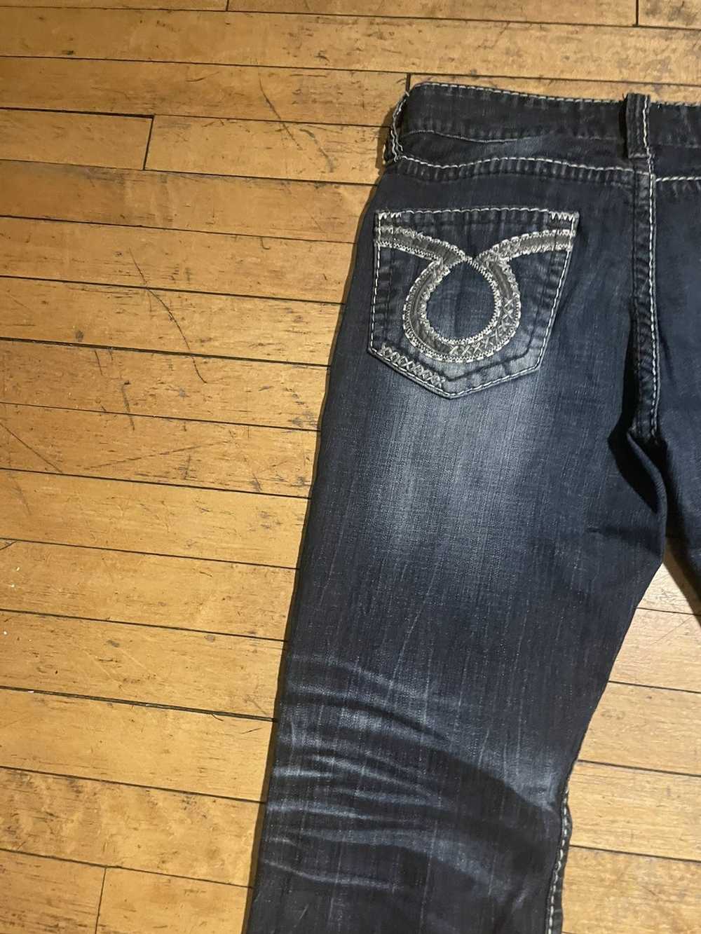 Streetwear × Vintage buckle brand jeans - image 6