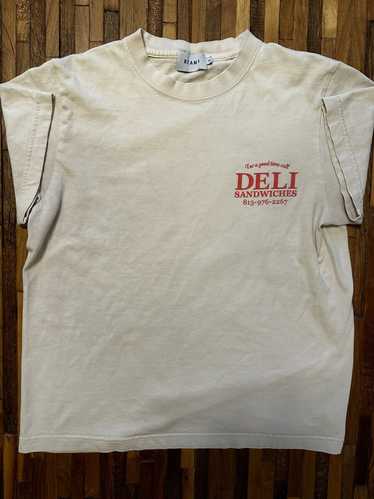 Japanese Brand Cream Beams Deli Tee