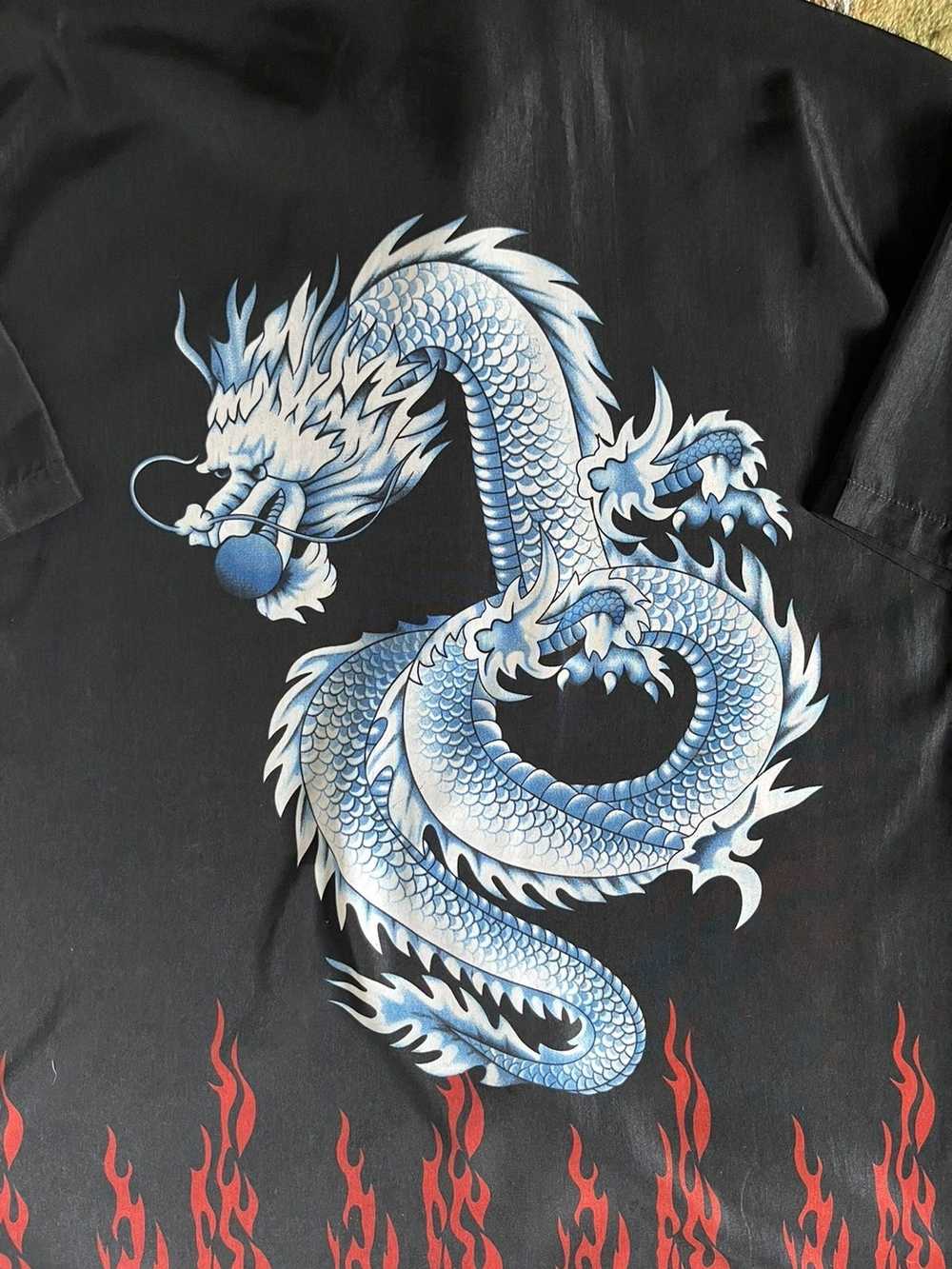 Vintage Vintage Dragon Flame shirt - image 5