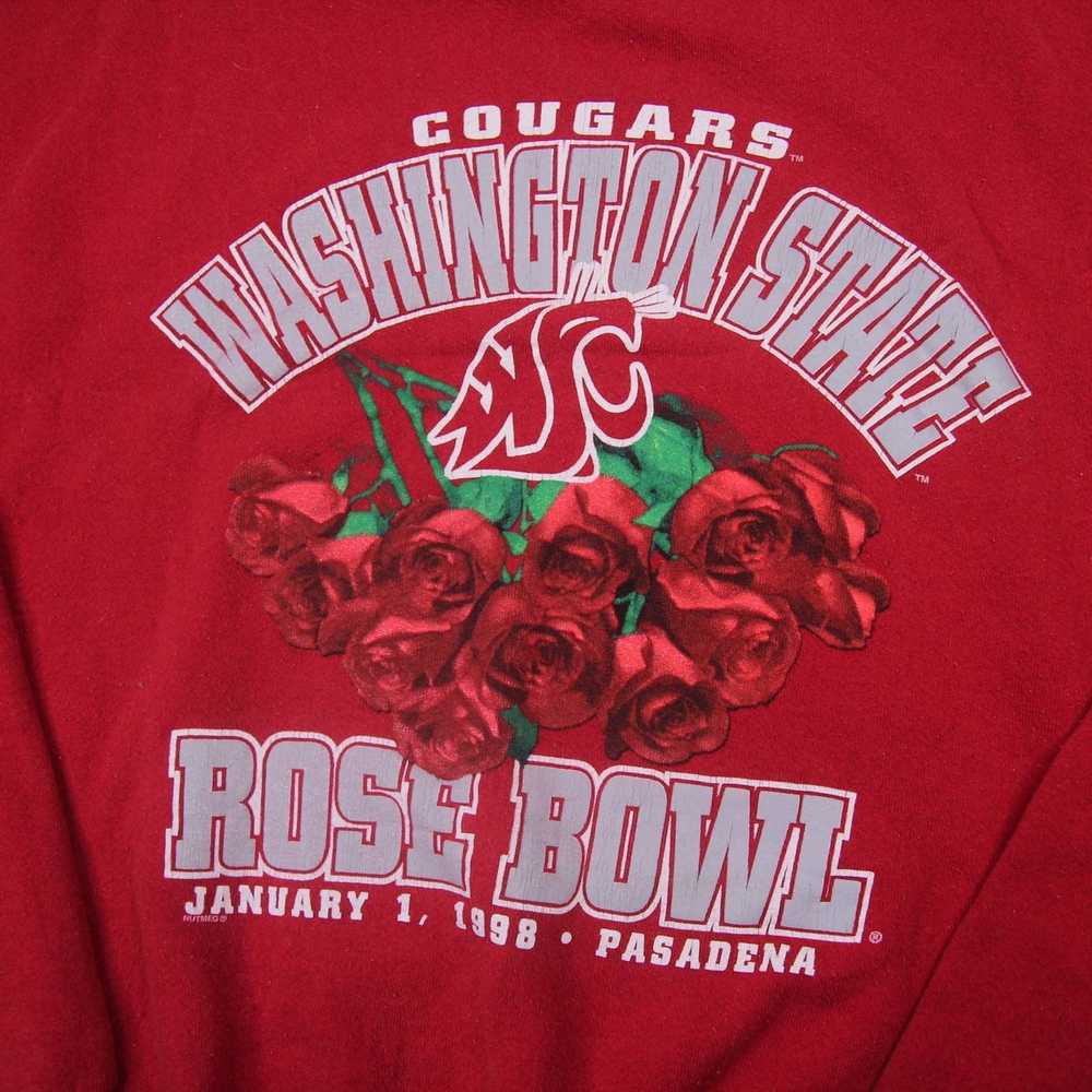 Vintage Vintage Washington State Cougars Rose Bow… - image 4