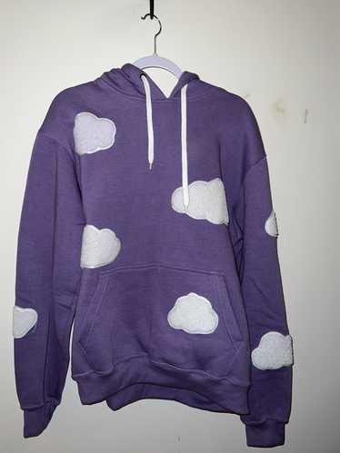 Steady Hands Purple cloud hoodie