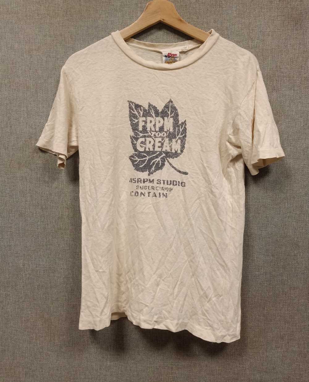 45rpm × Vintage Vintage 90s t shirt 45rpm made in… - image 1