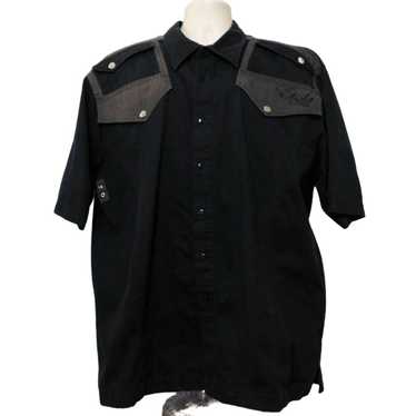 Other Eight 732 Shirt 2XL Black Short Sleeve Pock… - image 1