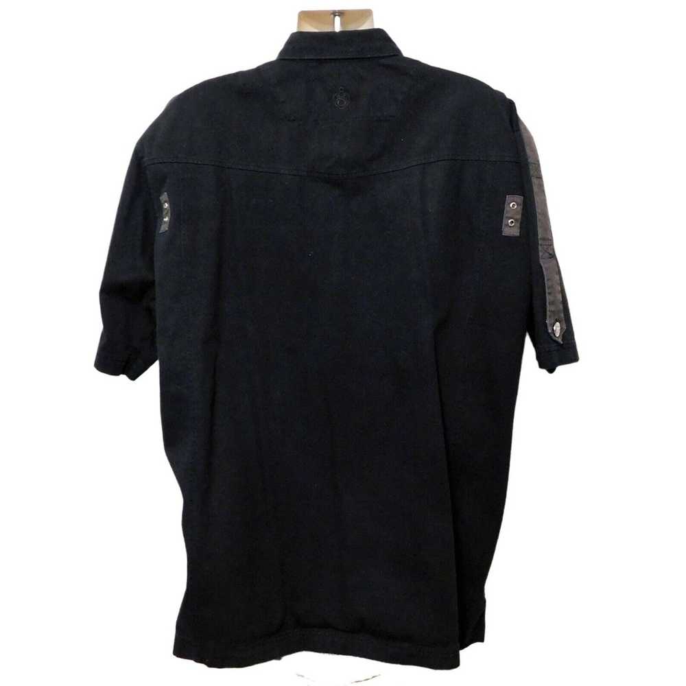 Other Eight 732 Shirt 2XL Black Short Sleeve Pock… - image 7