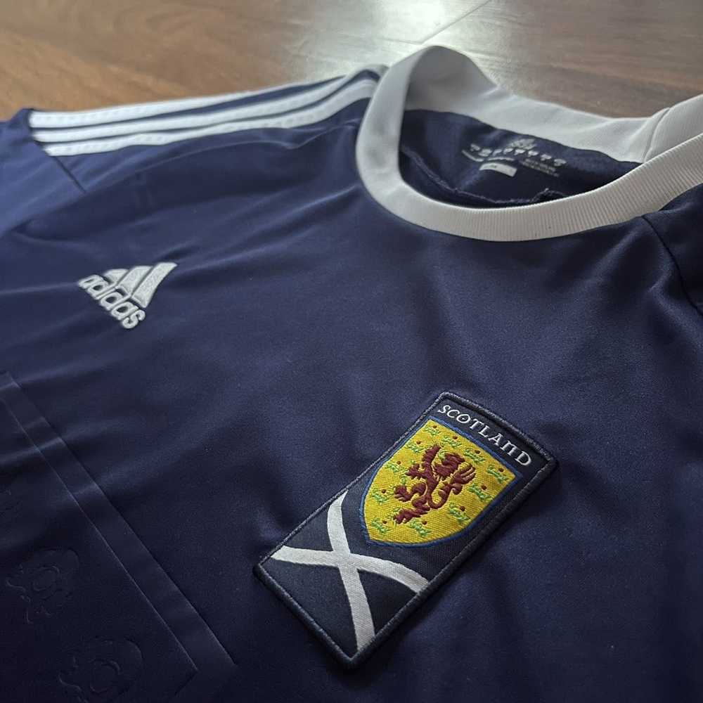 Adidas × Rare × Soccer Jersey SCOTLAND ADIDAS 201… - image 3