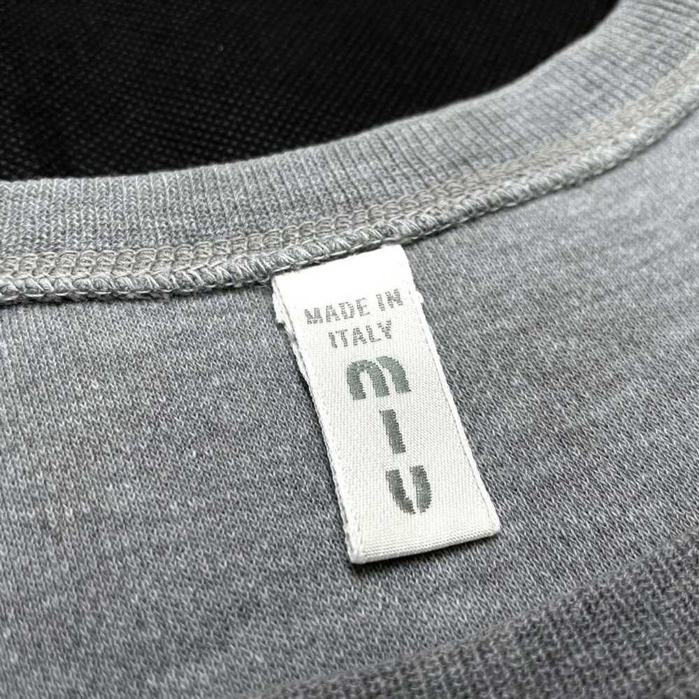 Miu Miu Miu Miu Grey Sweatshirt - image 4