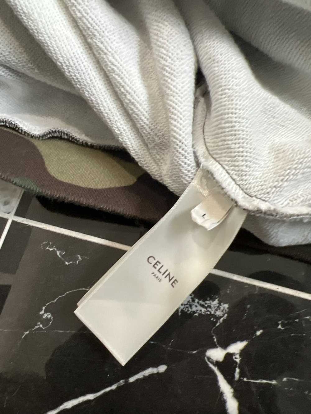 Celine Celine Spellout Grey Hoodie - image 3